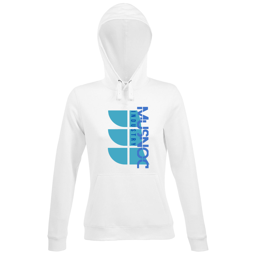 Hoodie Premium Women Echo Grid