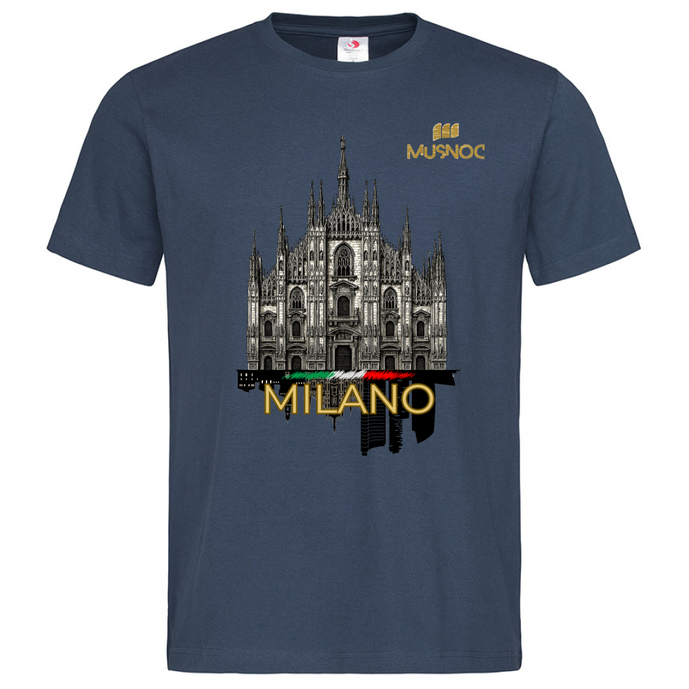 T-Shirt Men Premium Milano City Ita