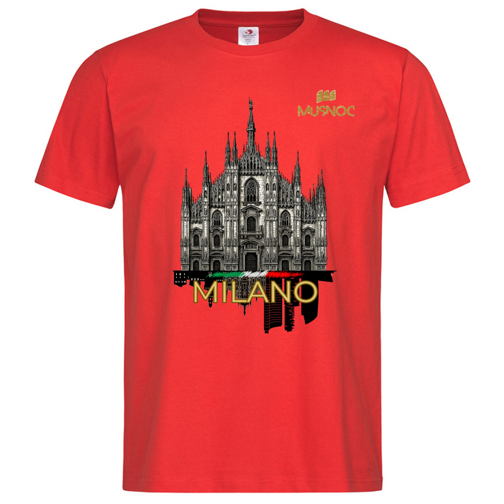 T-Shirt Men Premium Milano City Ita