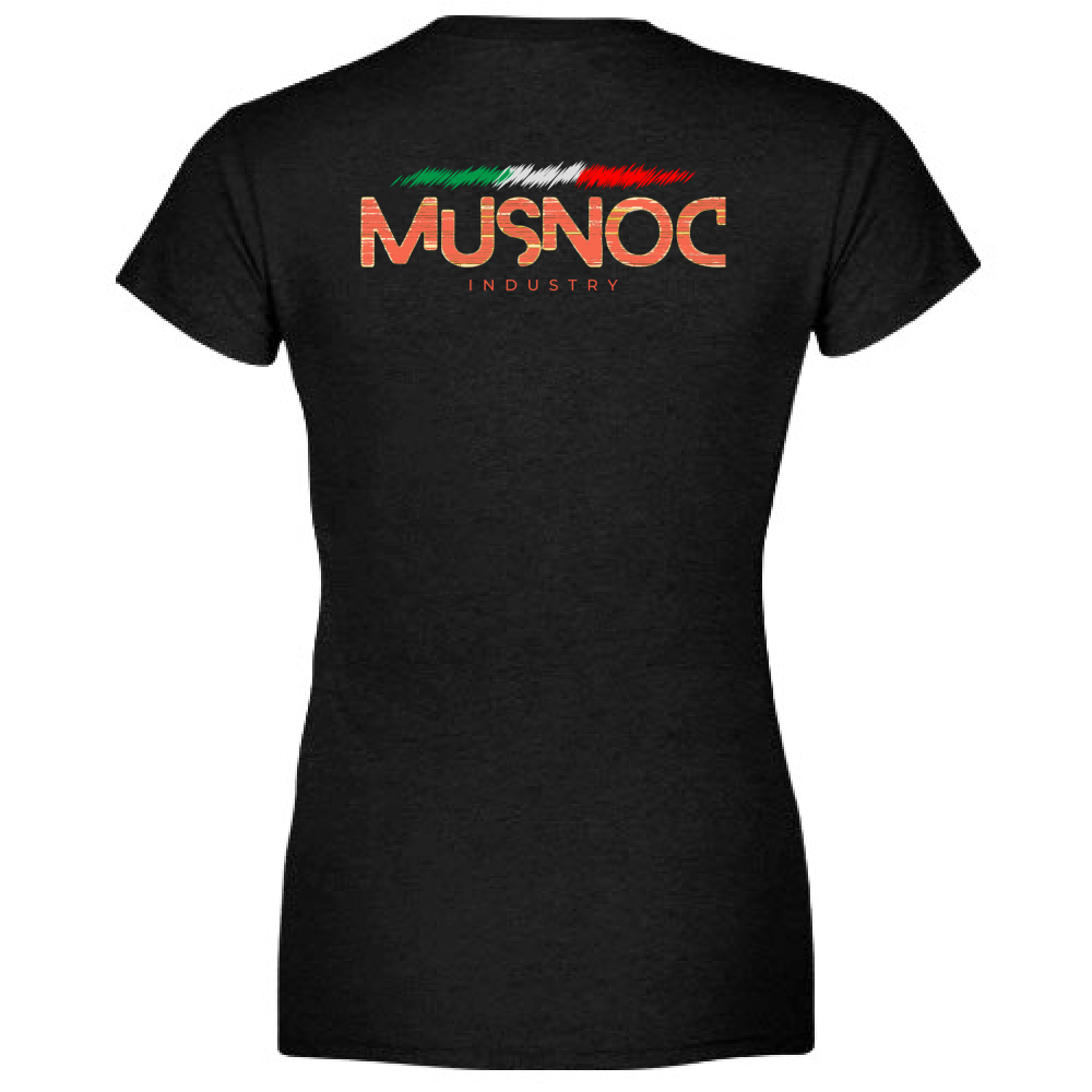 T-Shirt Women Premium Summer Orange Ita