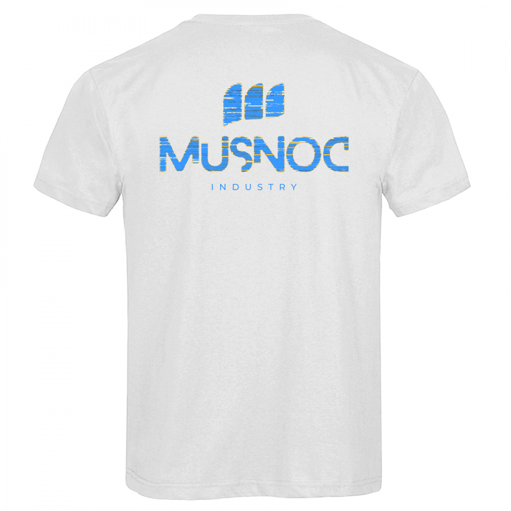 T-Shirt Men Premium Musnoc Blue Ice