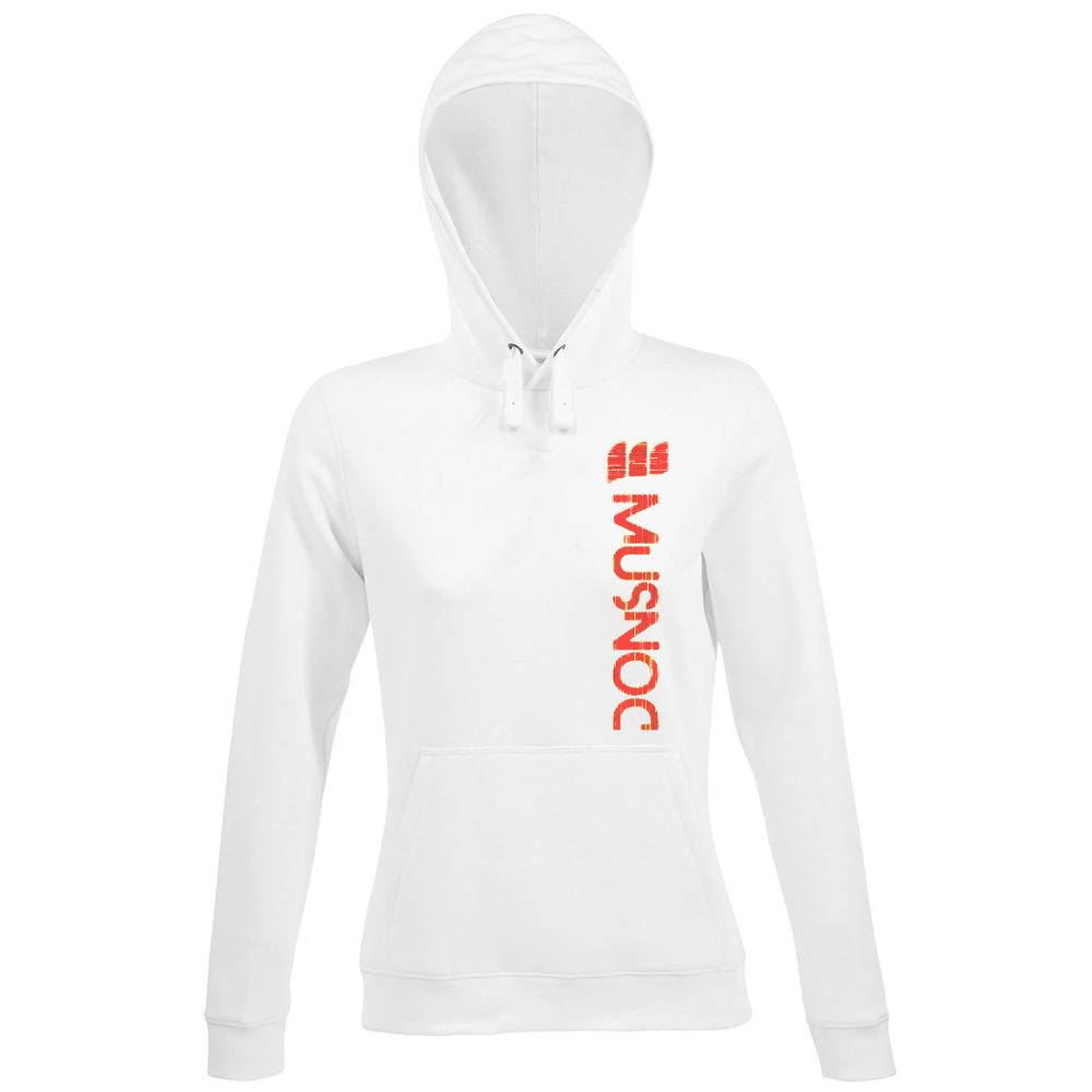 Hoodie Premium Women Musnoc Red fire