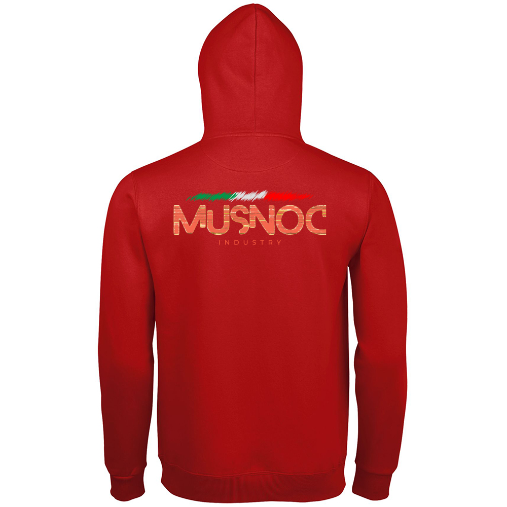 Hoodie Premium Men Hoodie Men Summer Orange Ita