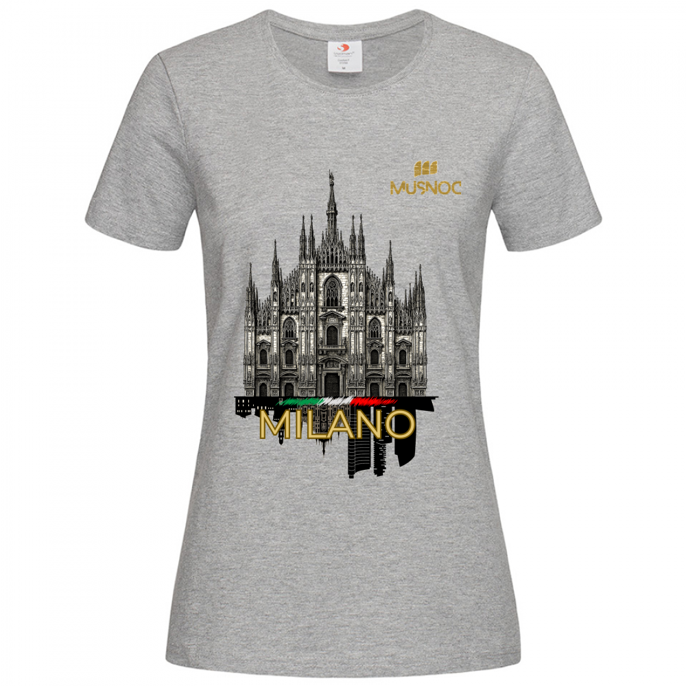 T-Shirt Women Premium Milano City Ita