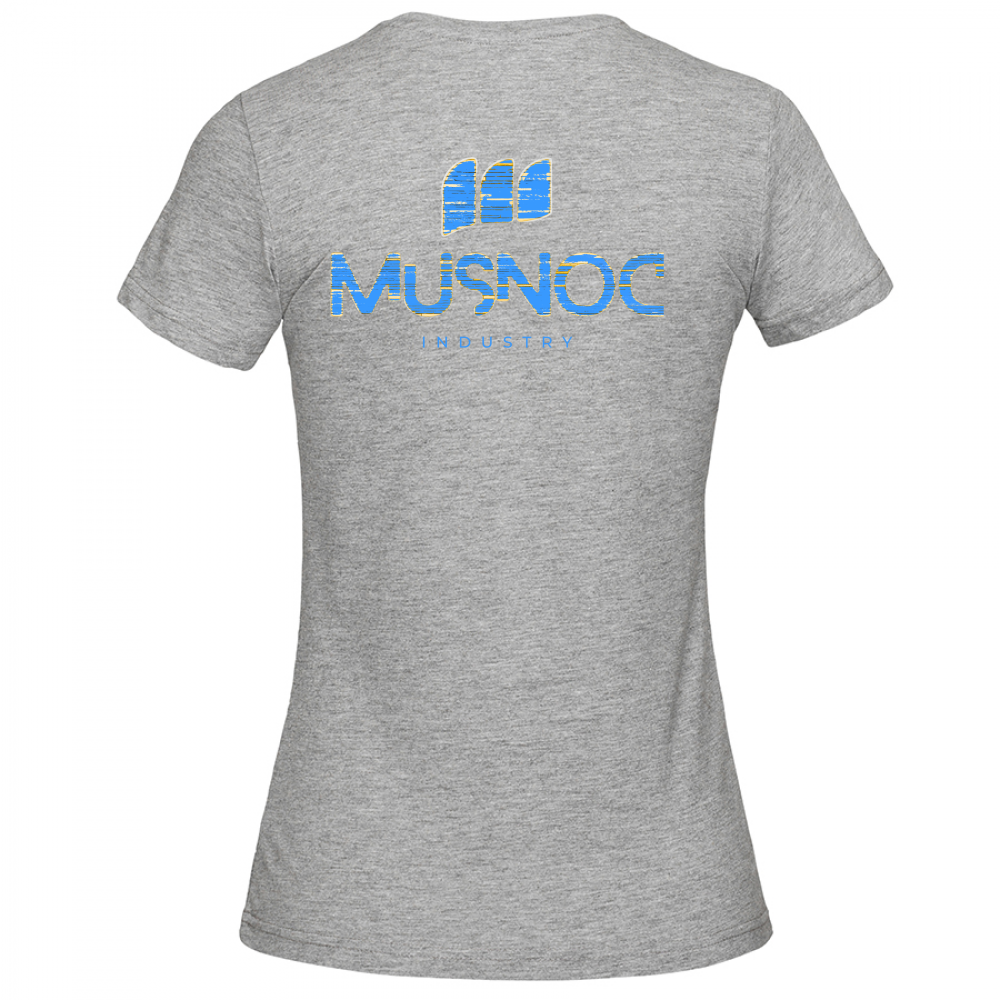 T-Shirt Women Premium Musnoc Blue Ice