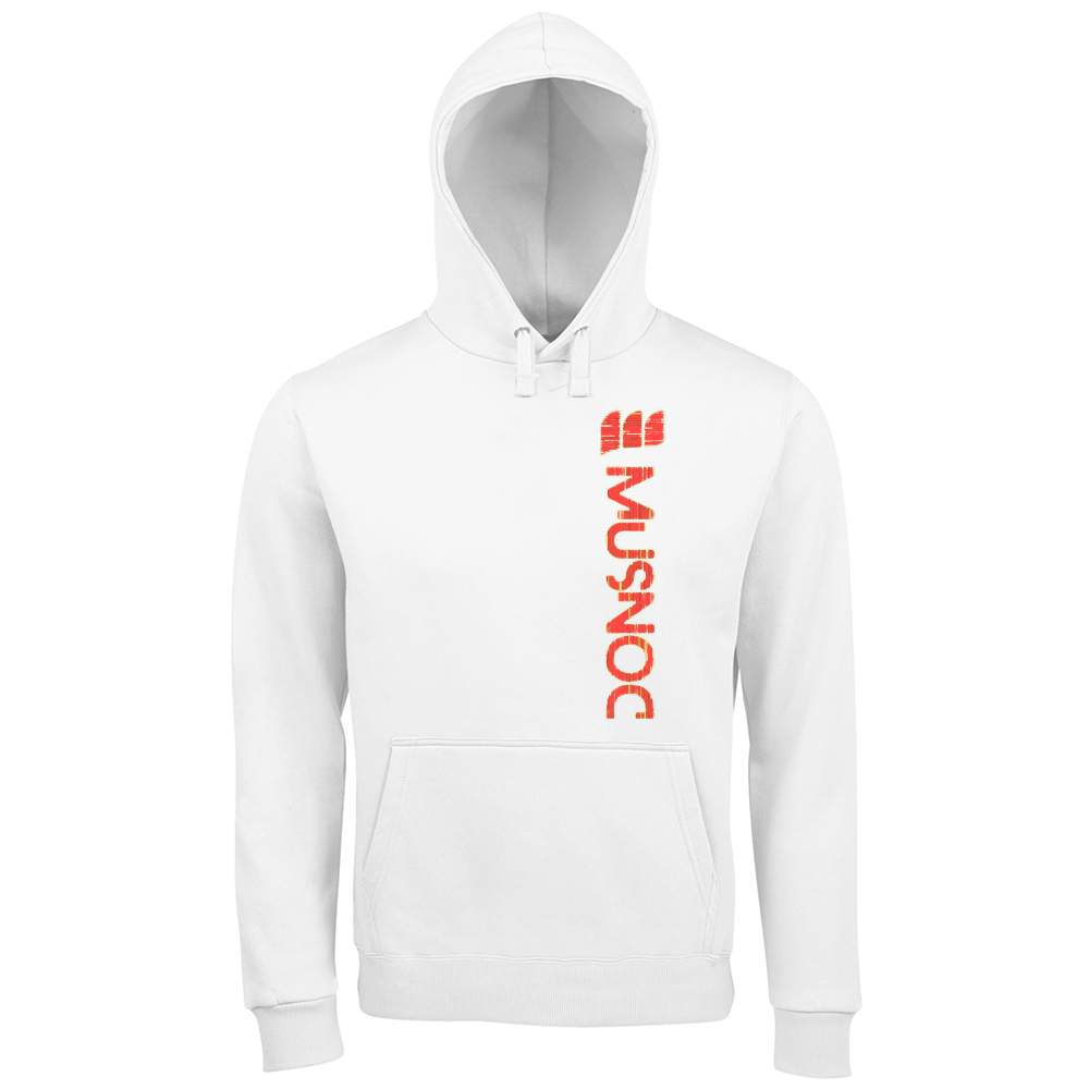 Hoodie Premium Men Musnoc Red fire