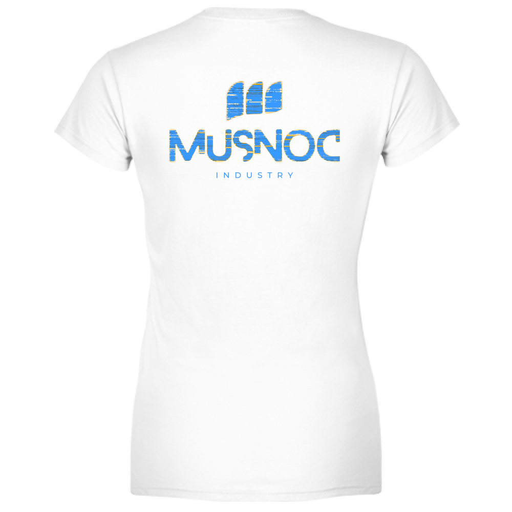 T-Shirt Women Premium Musnoc Blue Ice