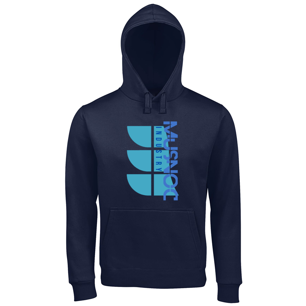 Hoodie Premium Men Echo Grid