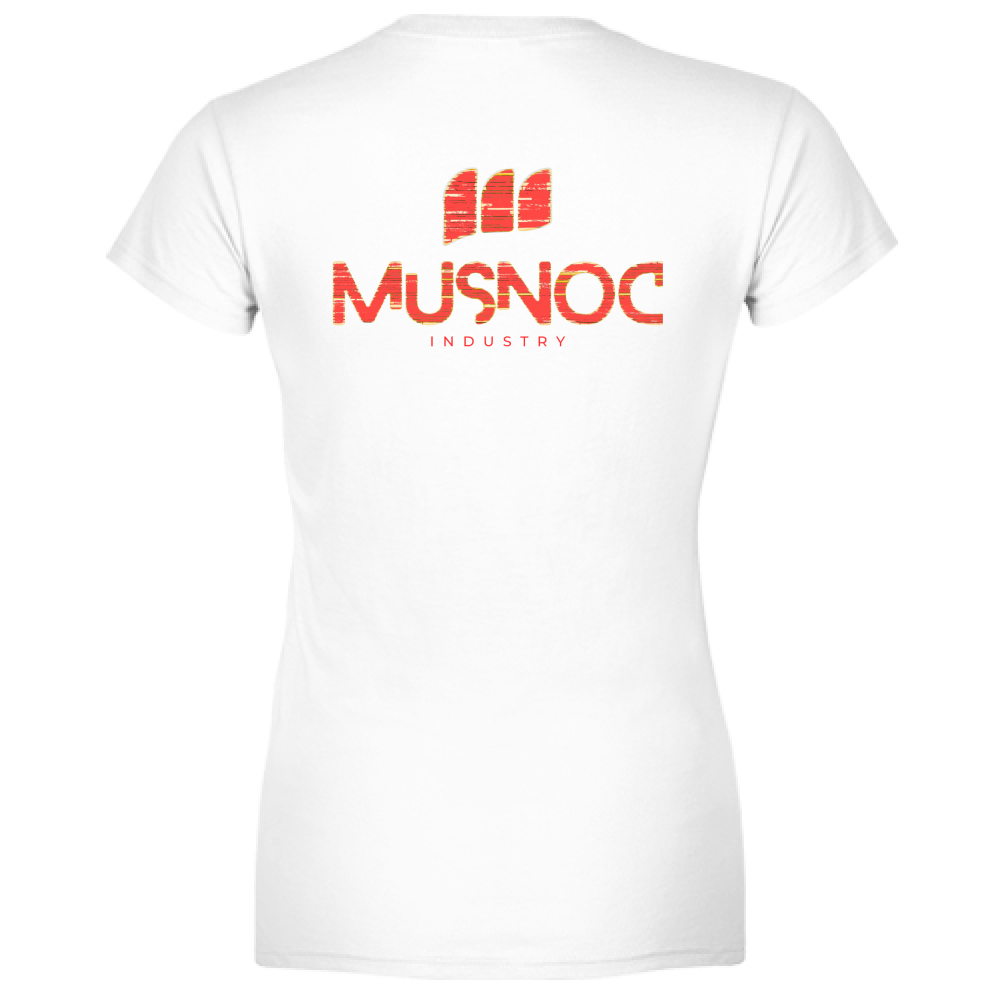 T-Shirt Women Premium Musnoc Red fire