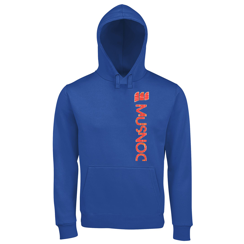 Hoodie Premium Men Musnoc Red fire