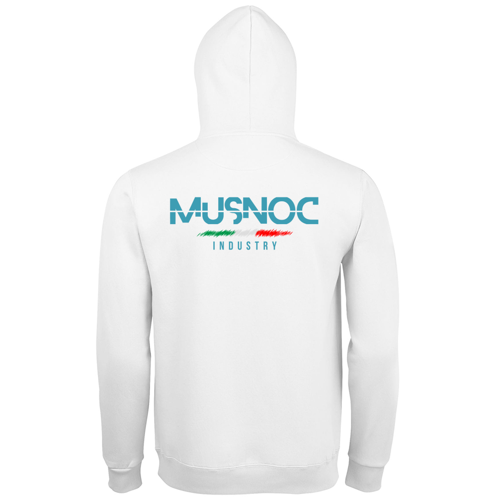 Hoodie Premium Men Echo Grid