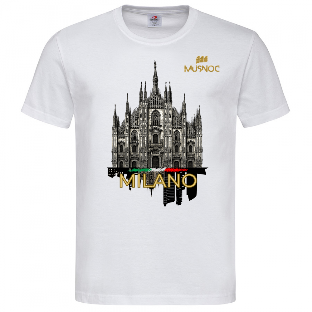 T-Shirt Men Premium Milano City Ita