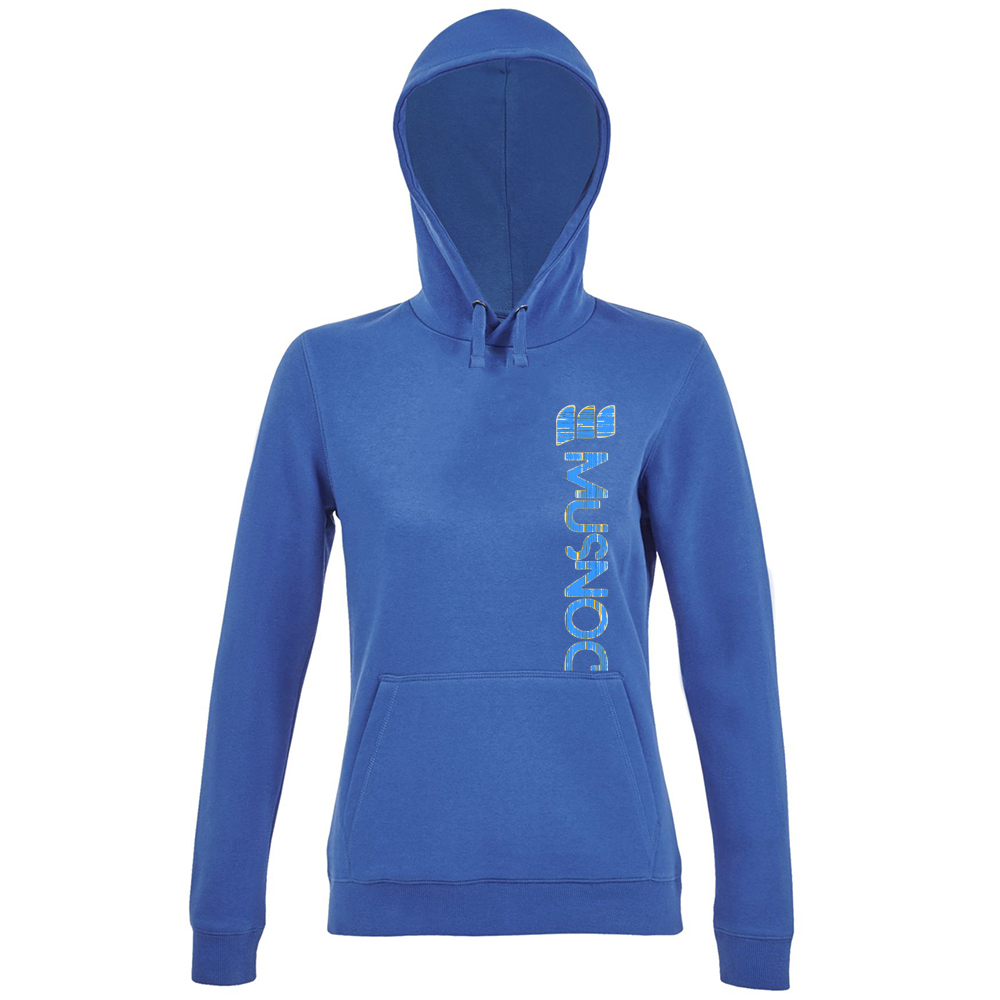 Hoodie Premium Women Musnoc Blue Ice