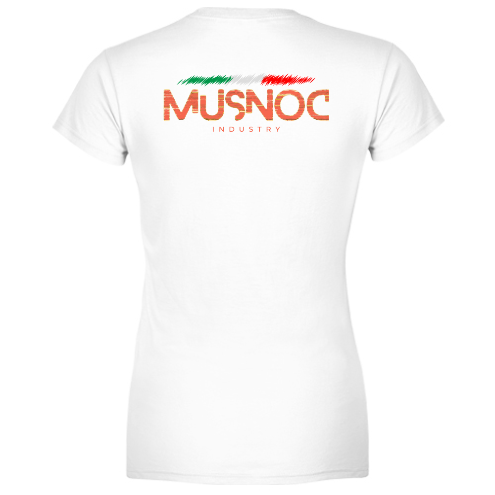 T-Shirt Women Premium Summer Orange Ita