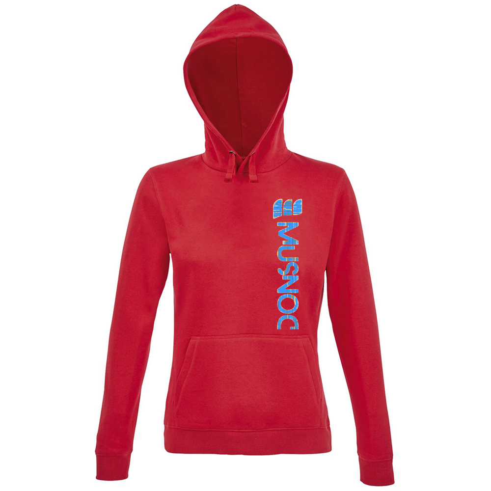 Hoodie Premium Women Musnoc Blue Ice
