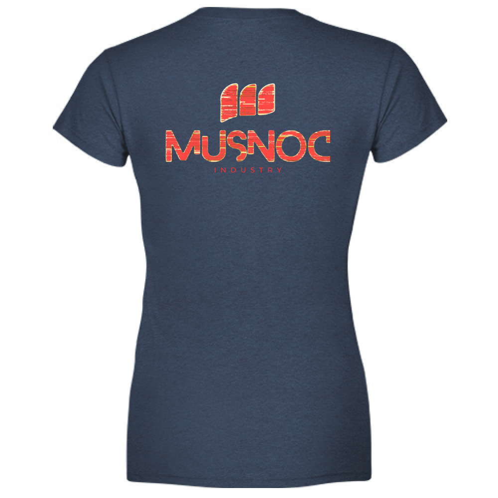 T-Shirt Women Premium Musnoc Red fire