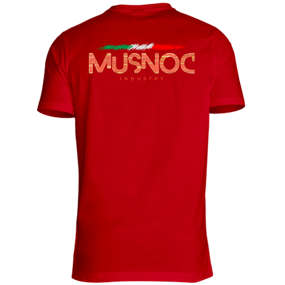 T-Shirt Men Premium Summer Orange Ita