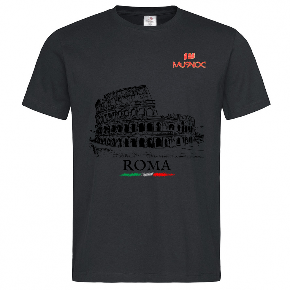 T-Shirt Men Premium Roma Colosseo ITA