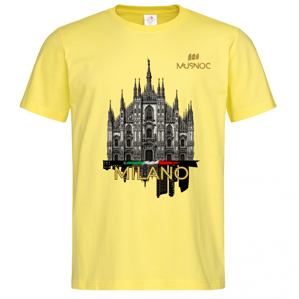T-Shirt Men Premium Milano City Ita