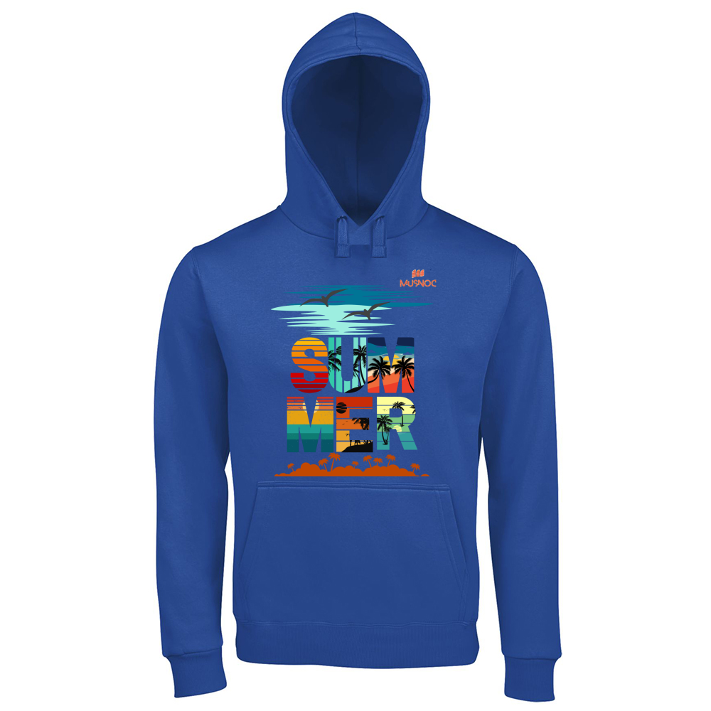 Hoodie Premium Men Hoodie Men Summer Orange Ita