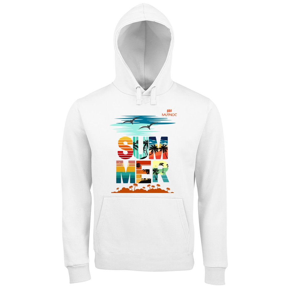 Hoodie Premium Men Hoodie Men Summer Orange Ita