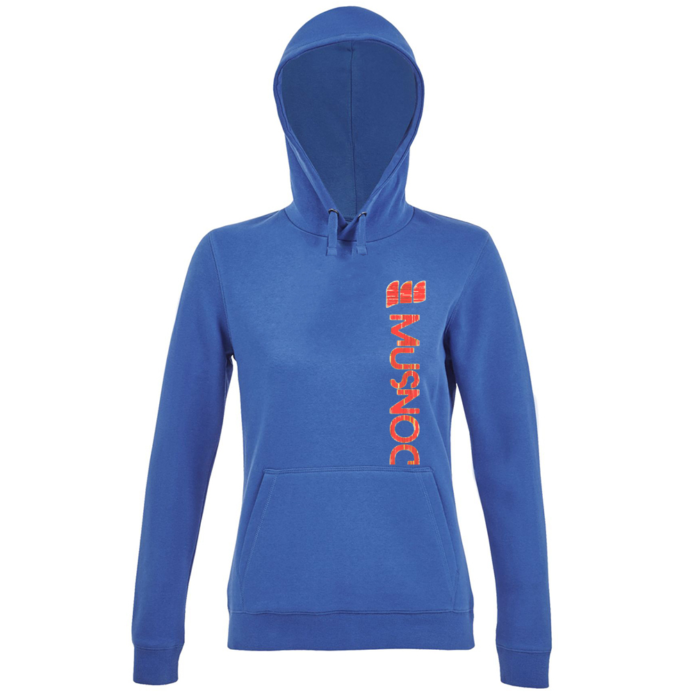 Hoodie Premium Women Musnoc Red fire