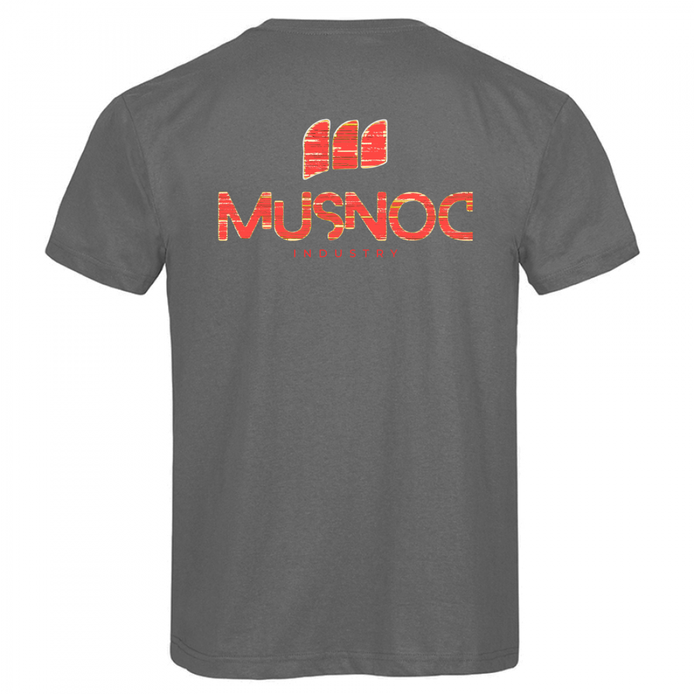 T-Shirt Men Premium Musnoc Red fire