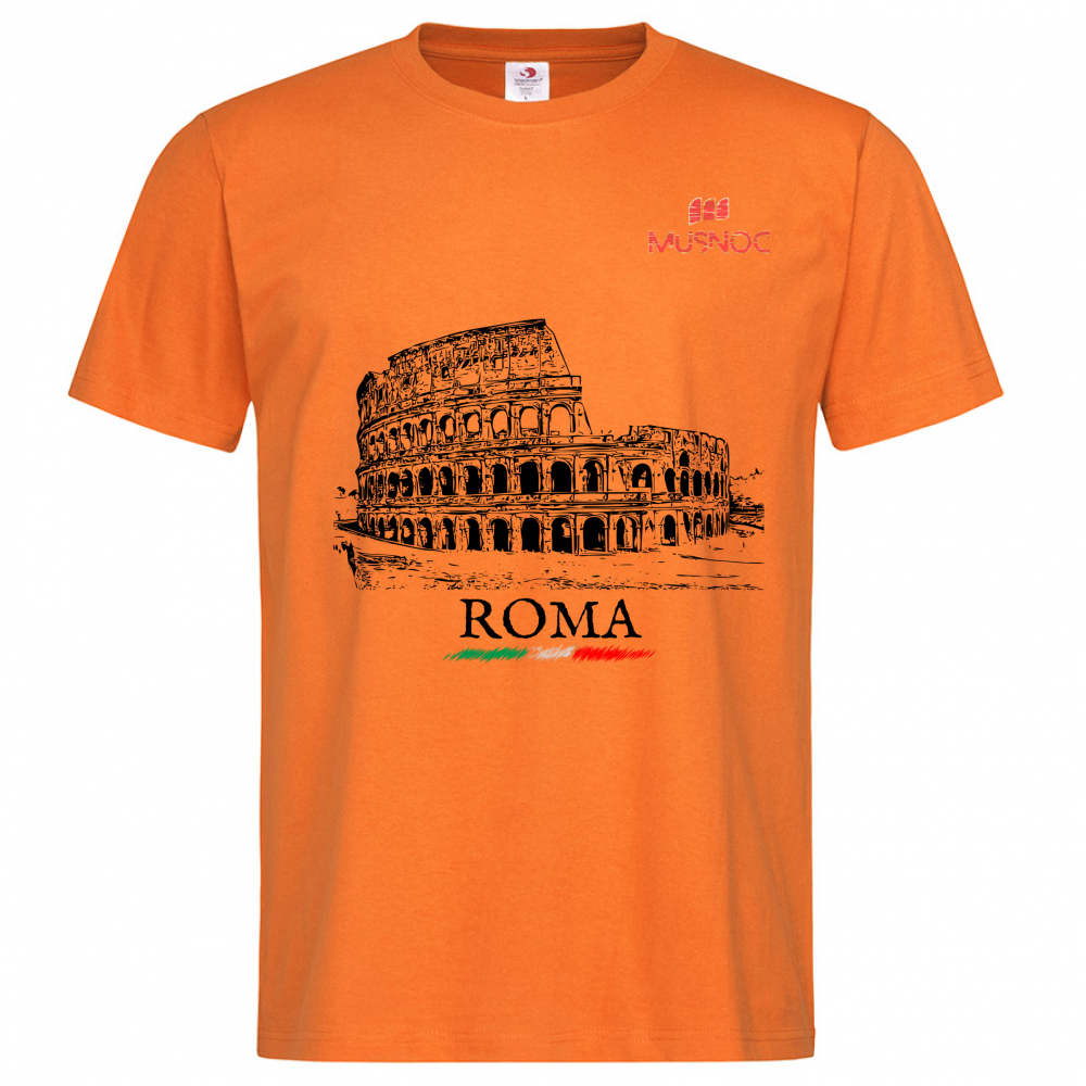 T-Shirt Men Premium Roma Colosseo ITA