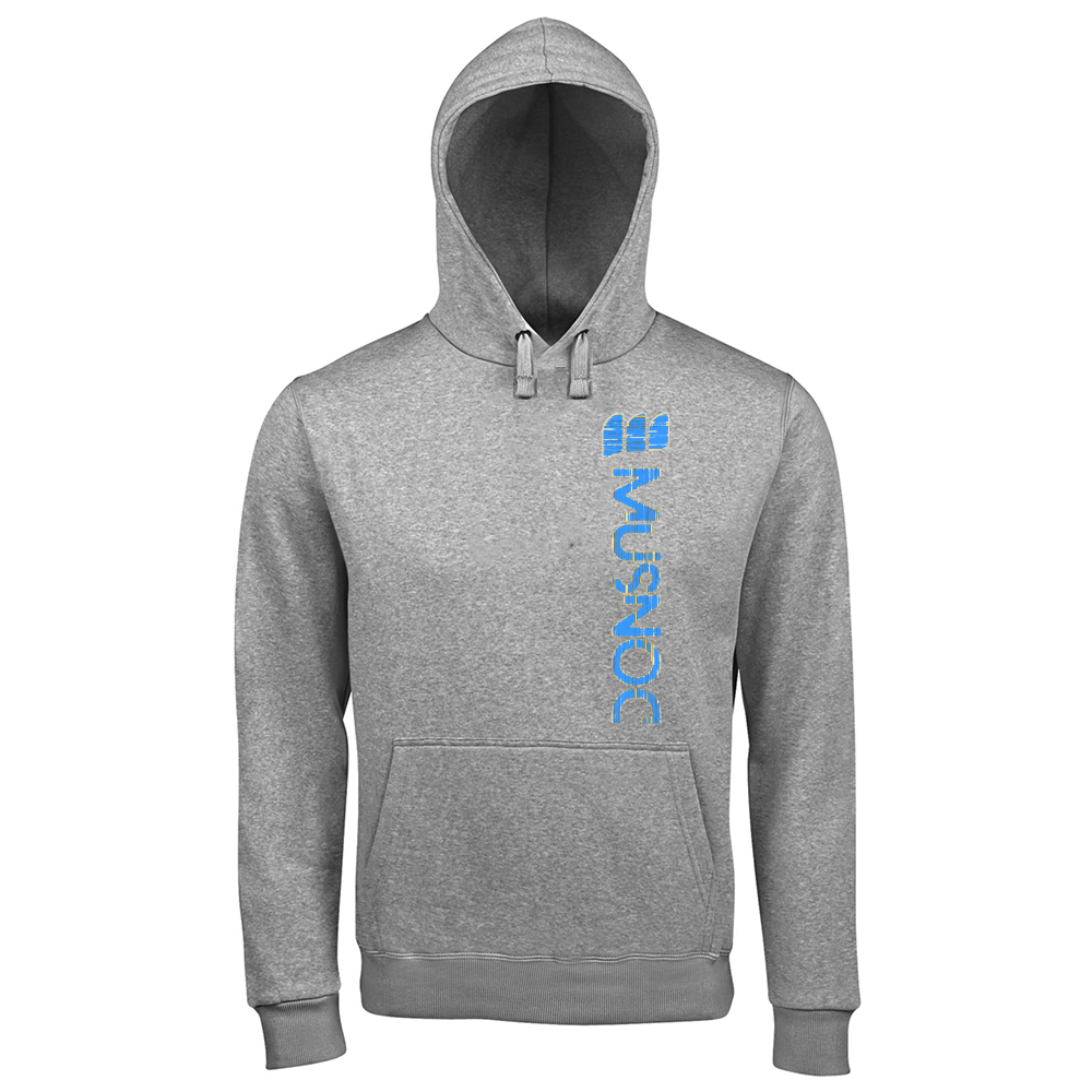 Hoodie Premium Men Musnoc Blue Ice