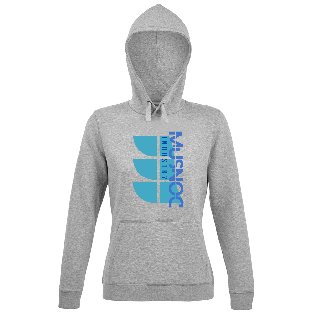 Hoodie Premium Women Echo Grid