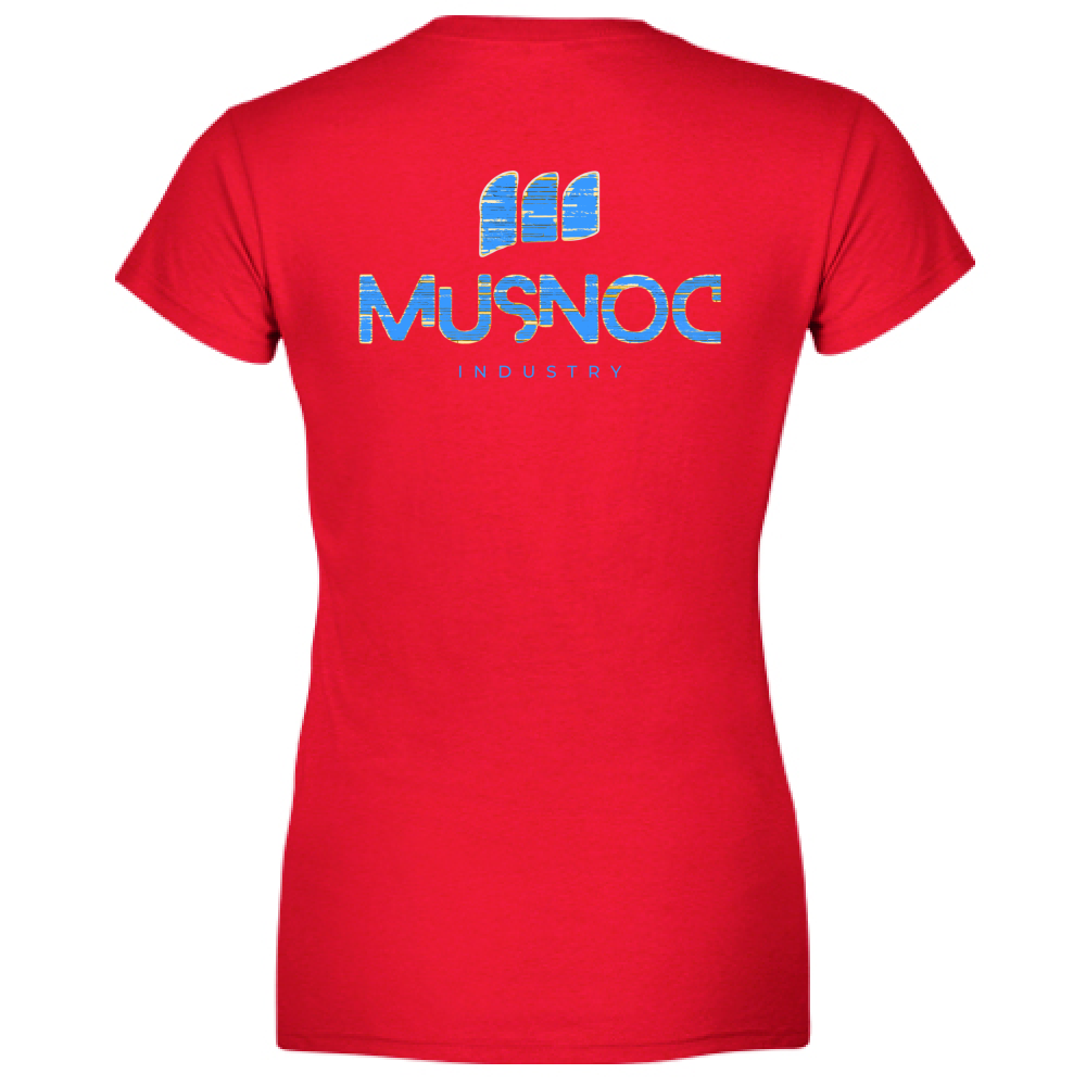 T-Shirt Women Premium Musnoc Blue Ice