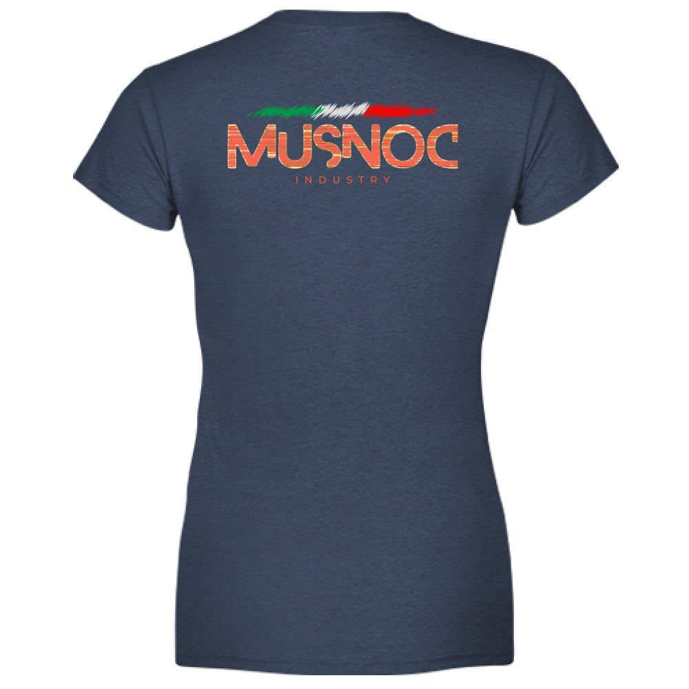 T-Shirt Women Premium Summer Orange Ita