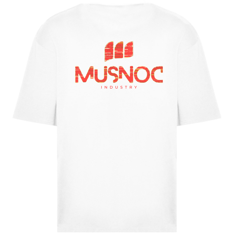 T-Shirt Oversize Musnoc Red fire