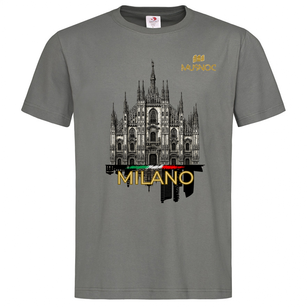 T-Shirt Men Premium Milano City Ita