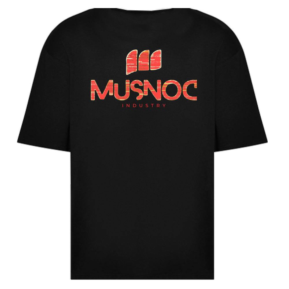 T-Shirt Oversize Musnoc Red fire