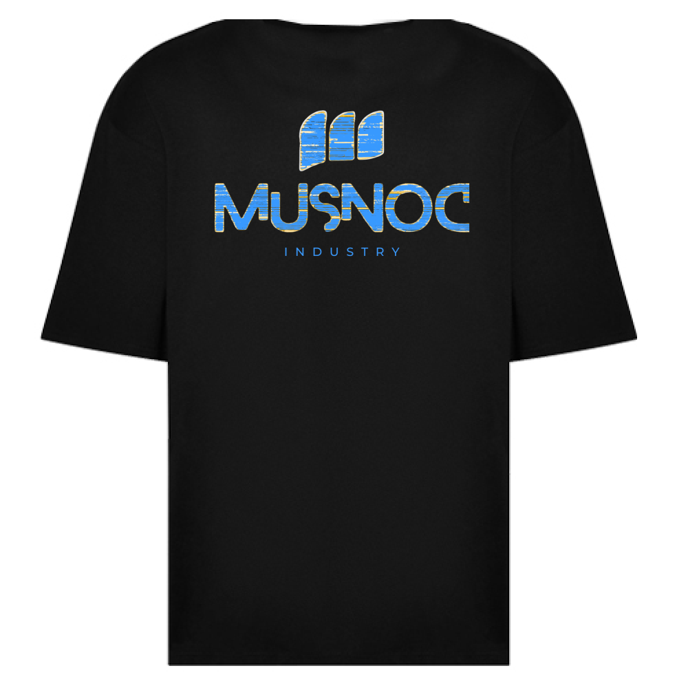 T-Shirt Oversize Musnoc Blue Ice
