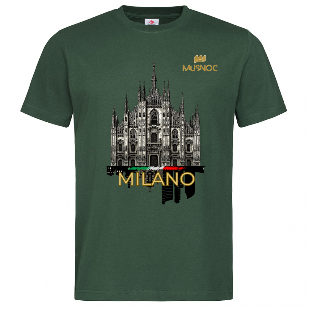 T-Shirt Men Premium Milano City Ita