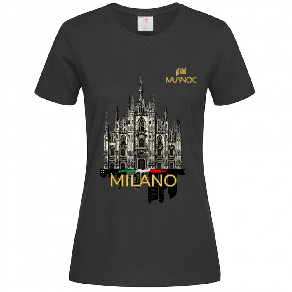 T-Shirt Women Premium Milano City Ita