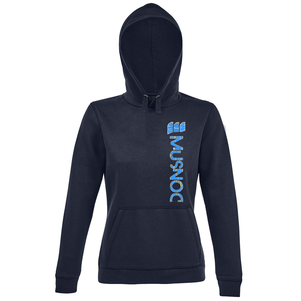 Hoodie Premium Women Musnoc Blue Ice