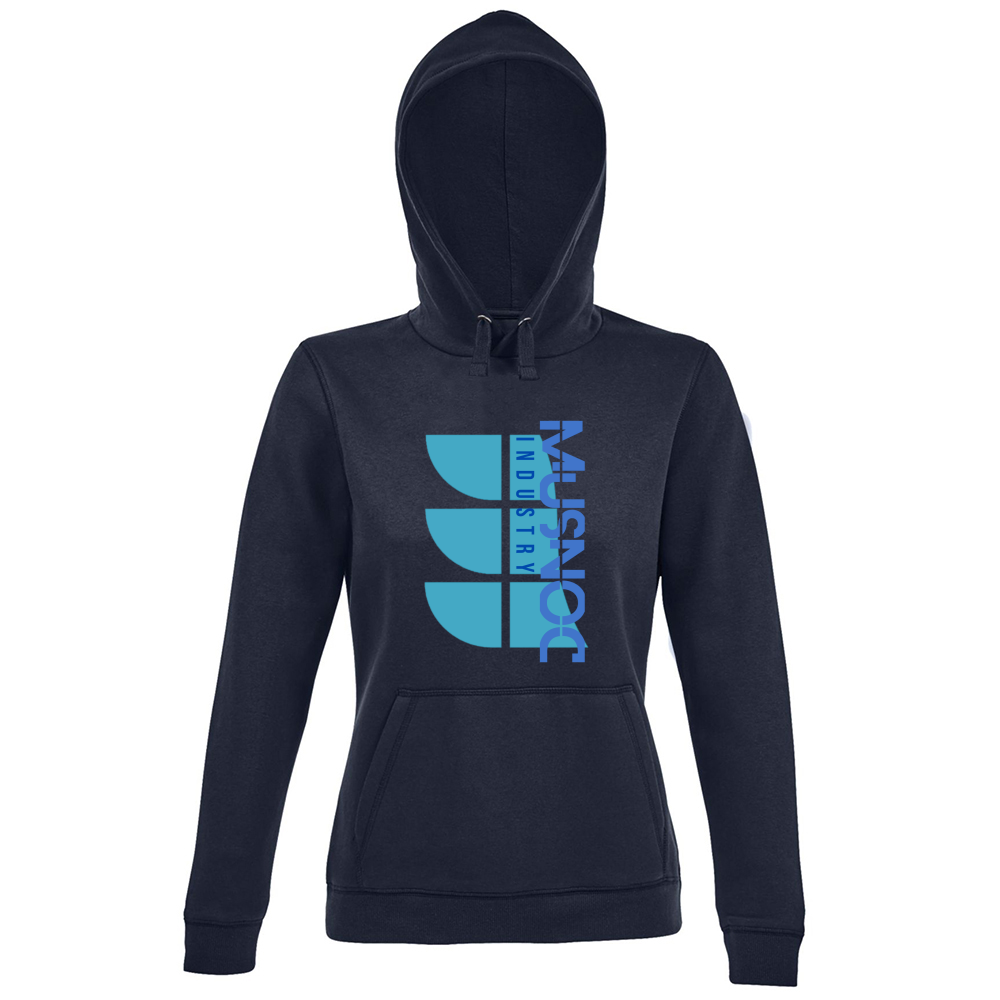 Hoodie Premium Women Echo Grid