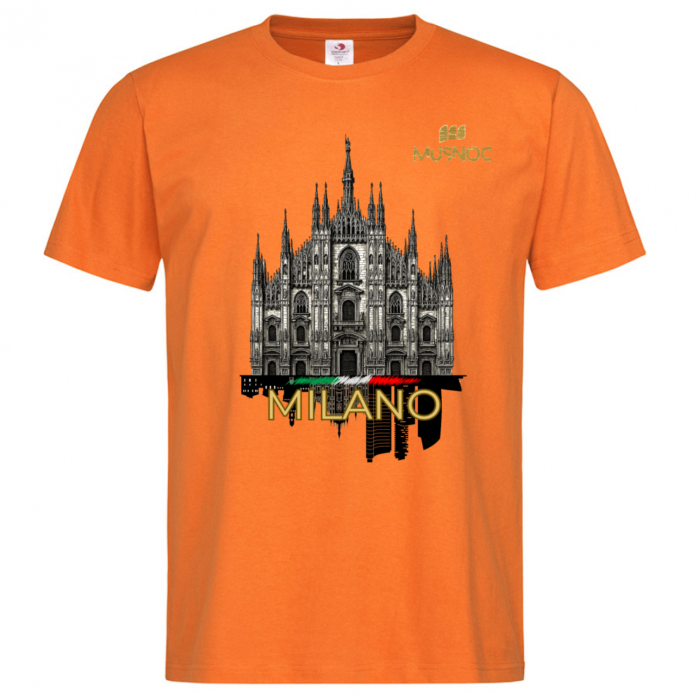 T-Shirt Men Premium Milano City Ita
