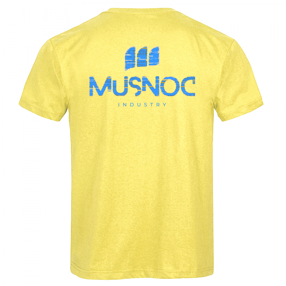 T-Shirt Men Premium Musnoc Blue Ice
