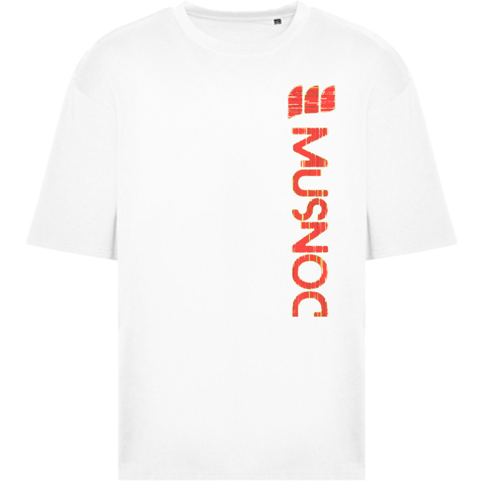 T-Shirt Oversize Musnoc Red fire