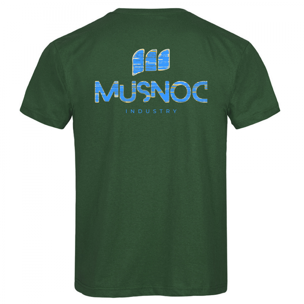 T-Shirt Men Premium Musnoc Blue Ice