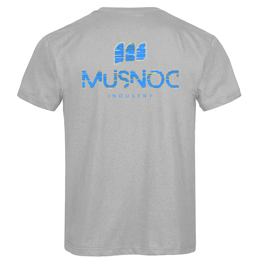 T-Shirt Men Premium Musnoc Blue Ice