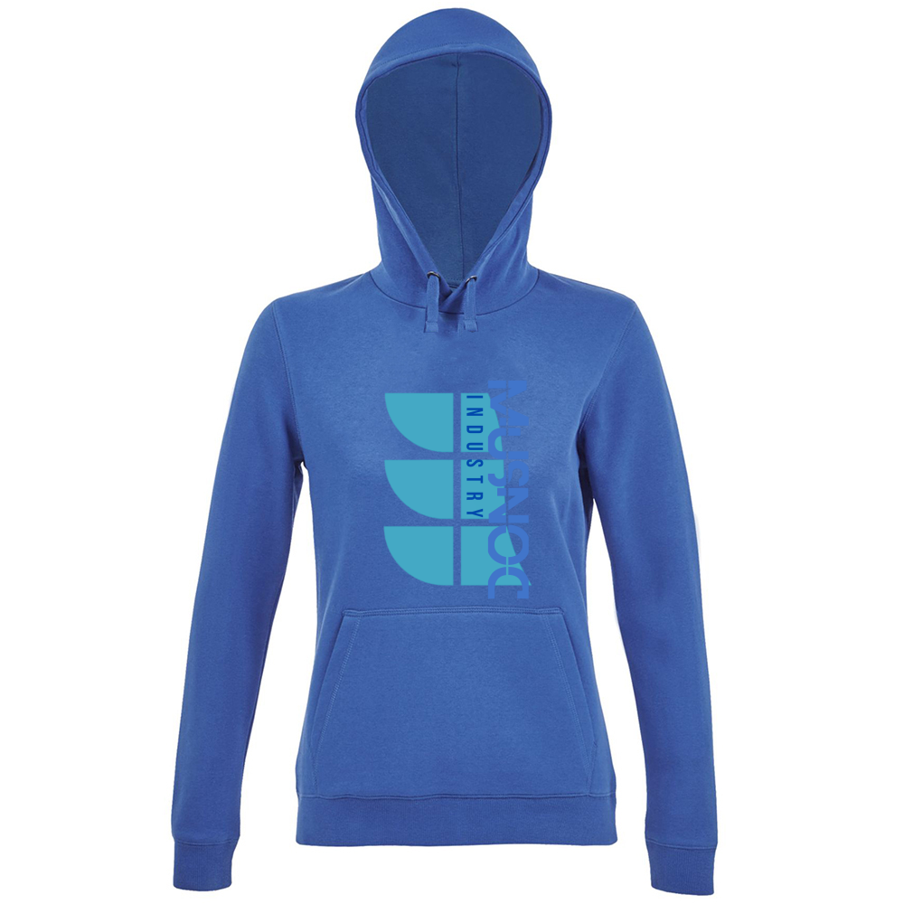 Hoodie Premium Women Echo Grid