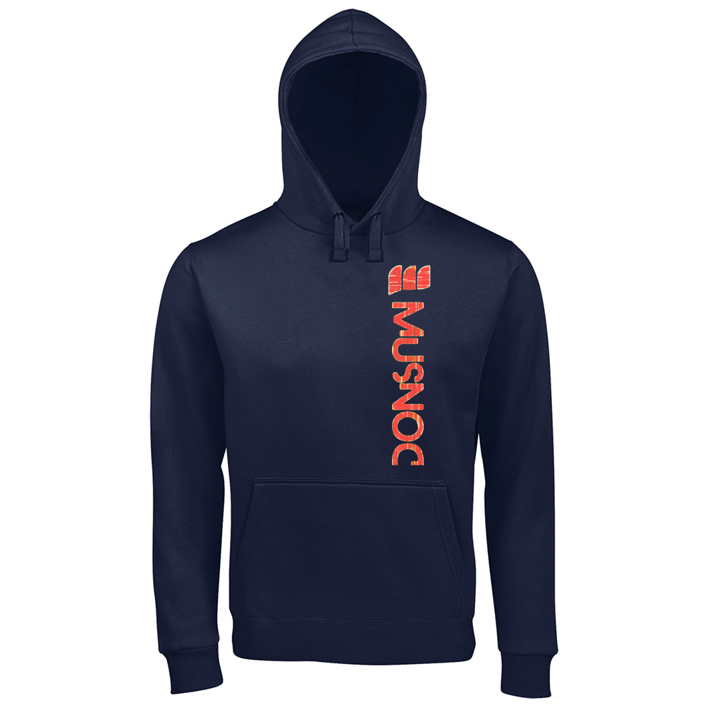 Hoodie Premium Men Musnoc Red fire