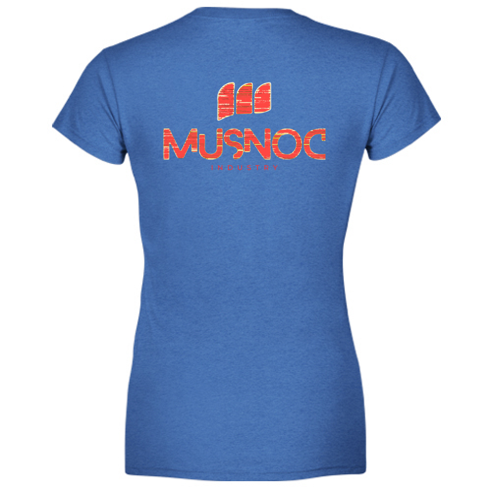 T-Shirt Women Premium Musnoc Red fire