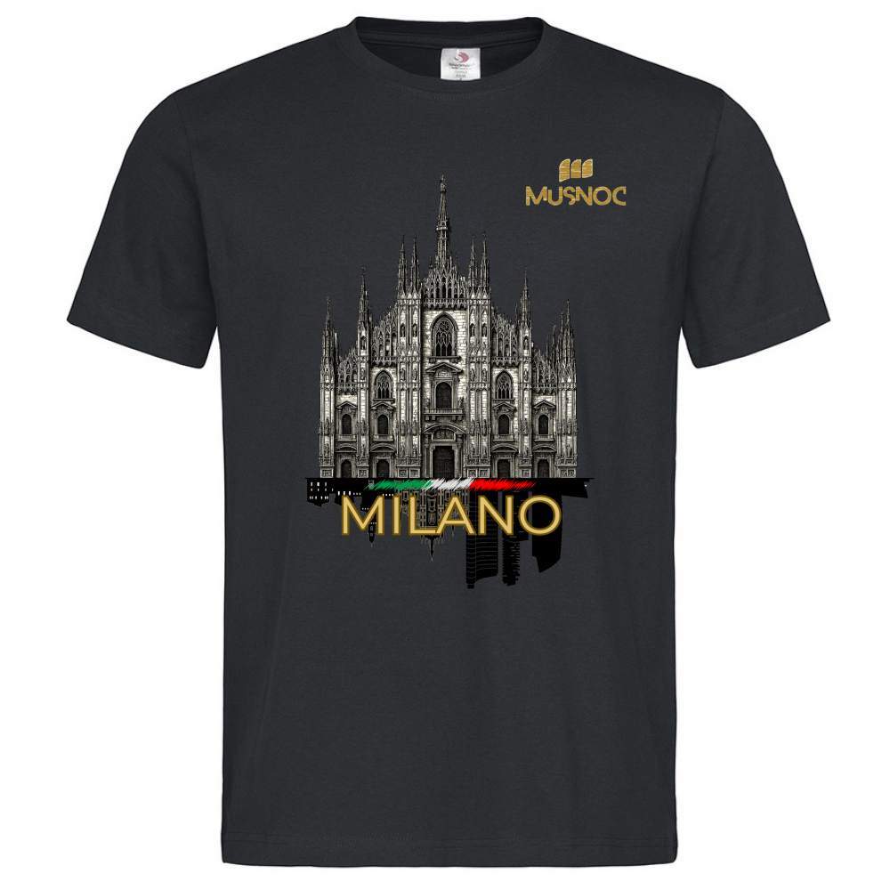 T-Shirt Men Premium Milano City Ita