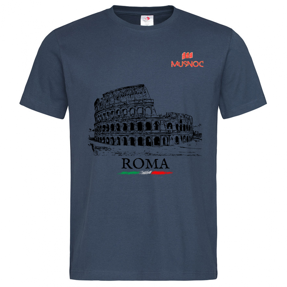 T-Shirt Men Premium Roma Colosseo ITA